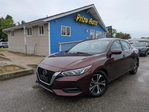Rosewood Metallic 2021 Nissan Sentra SV