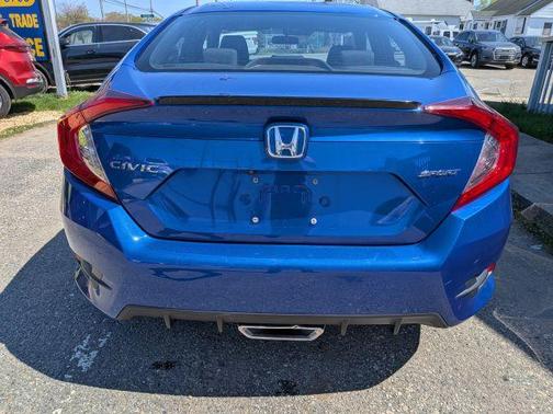 Blue 2019 Honda Civic Sport