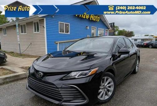 Black 2021 Toyota Camry LE
