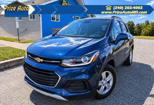 Blue 2020 Chevrolet Trax LT