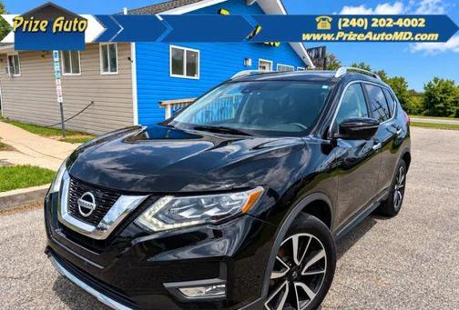 Magnetic Black 2017 Nissan Rogue SL
