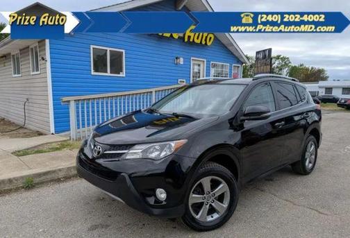 Black 2015 Toyota RAV4 XLE