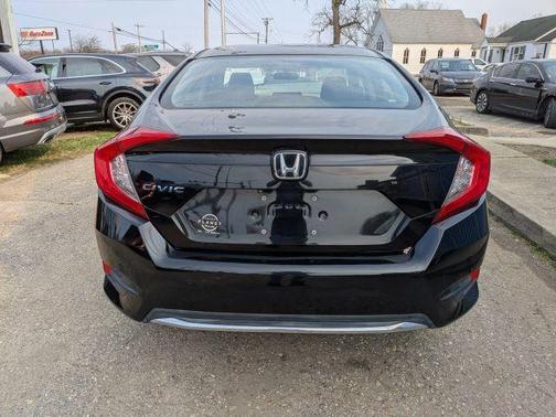 Black 2019 Honda Civic LX
