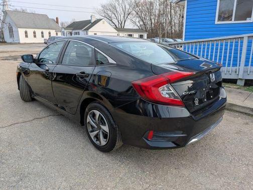 Black 2019 Honda Civic LX