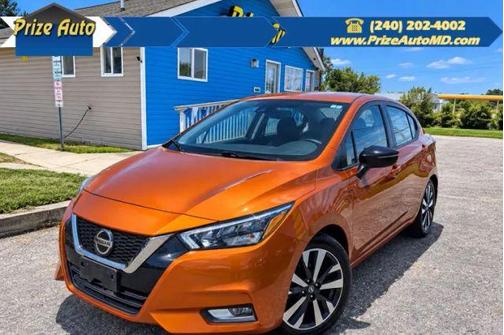 Monarch Orange 2021 Nissan Versa 1.6 SR