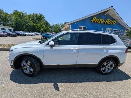 Pure White 2021 Volkswagen Tiguan 2.0T SEL
