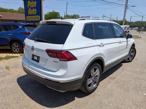 Pure White 2021 Volkswagen Tiguan 2.0T SEL