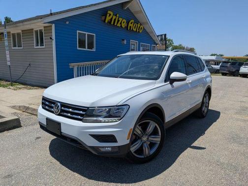 Pure White 2021 Volkswagen Tiguan 2.0T SEL