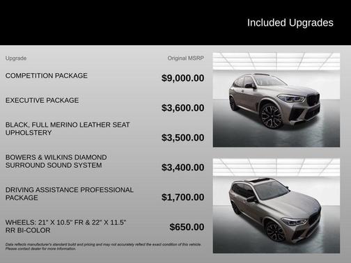 2021 BMW X5 M Base