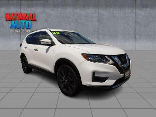 Glacier White 2020 Nissan Rogue S