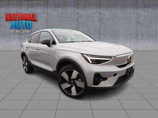 Gray 2023 Volvo C40 Recharge Pure Electric Twin Ultimate