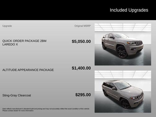 2021 Jeep Grand Cherokee Laredo X