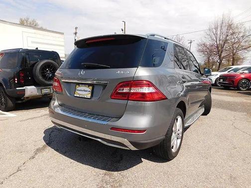 Steel Gray Metallic 2015 Mercedes-Benz M-Class ML 350 4MATIC