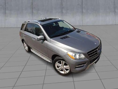 Steel Gray Metallic 2015 Mercedes-Benz M-Class ML 350 4MATIC
