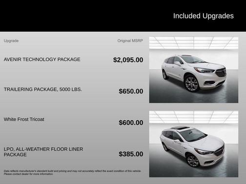 2019 Buick Enclave Avenir