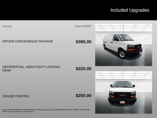 2023 GMC Savana 2500 Work Van