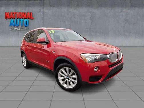 Red 2017 BMW X3 sDrive28i