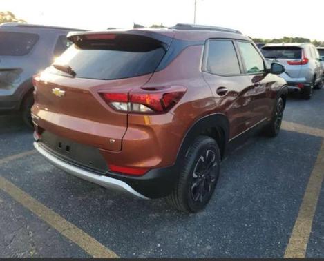 Orange 2021 Chevrolet Trailblazer LT