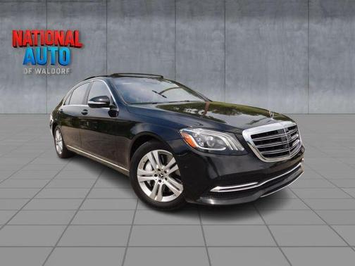 Blue 2020 Mercedes-Benz S-Class S 560 4MATIC