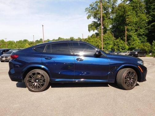 Blue 2022 BMW X6 M Base