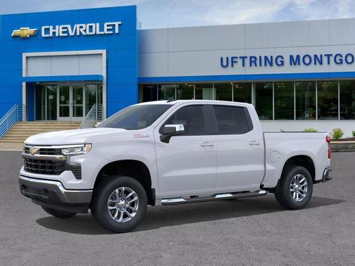 Summit White 2026 Chevrolet Silverado 1500 LT