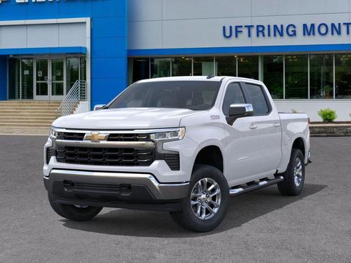 Summit White 2026 Chevrolet Silverado 1500 LT