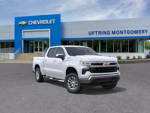 Summit White 2026 Chevrolet Silverado 1500 LT