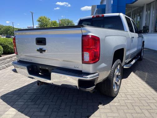 Silver Ice Metallic 2018 Chevrolet Silverado 1500 LTZ