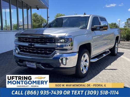 Silver Ice Metallic 2018 Chevrolet Silverado 1500 LTZ