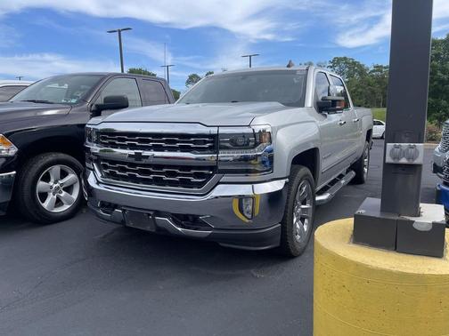 Silver Ice Metallic 2018 Chevrolet Silverado 1500 LTZ