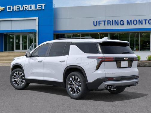 Polar White Tricoat 2026 Chevrolet Traverse LT