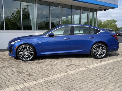 Wave Metallic 2023 Cadillac CT5 Premium Luxury