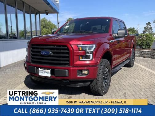Ruby Red Metallic Tinted Clearcoat 2016 Ford F-150 XLT