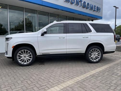 Crystal White Tricoat 2024 Cadillac Escalade Premium Luxury