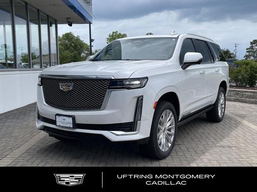 Crystal White Tricoat 2024 Cadillac Escalade Premium Luxury