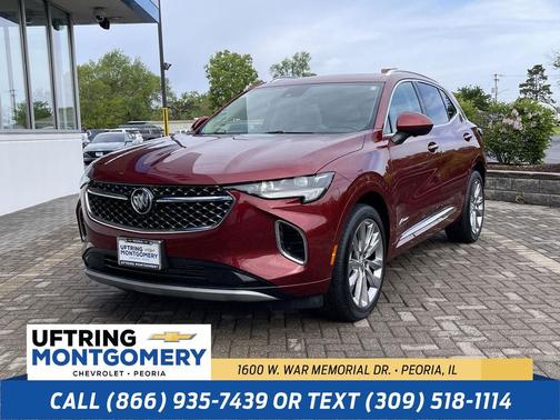 Cinnabar Metallic 2023 Buick Envision Avenir AWD