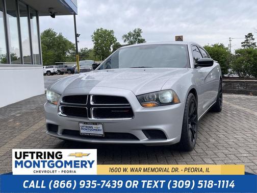Bright Silver Metallic Clearcoat 2012 Dodge Charger SE