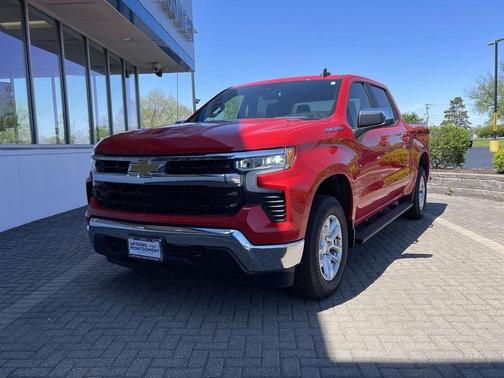 Red Hot 2025 Chevrolet Silverado 1500 LT