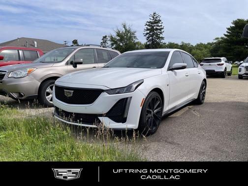Summit White 2023 Cadillac CT5 Sport