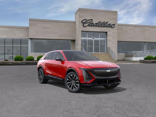 Radiant Red Tintcoat 2025 Cadillac LYRIQ Sport