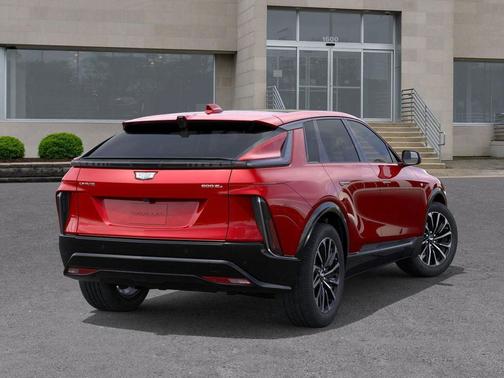 Radiant Red Tintcoat 2025 Cadillac LYRIQ Sport