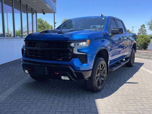 Glacier Blue Metallic 2024 Chevrolet Silverado 1500 LT Trail Boss