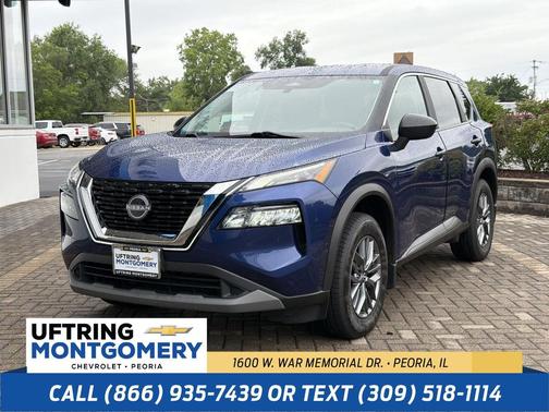 Caspian Blue Metallic 2023 Nissan Rogue S