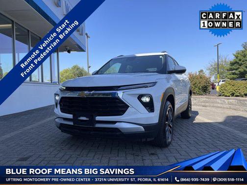 Summit White 2025 Chevrolet Trailblazer LT