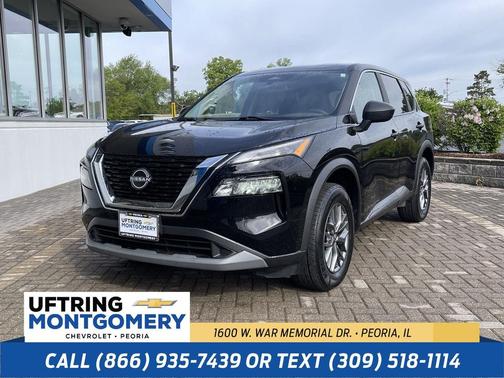 Super Black 2023 Nissan Rogue S