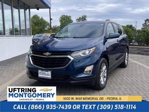 Pacific Blue Metallic 2021 Chevrolet Equinox 1LT
