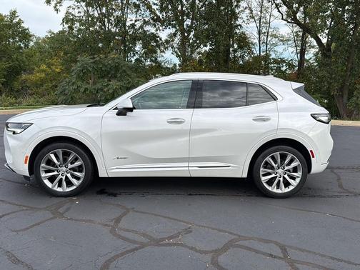 White Frost Tricoat 2023 Buick Envision Avenir AWD