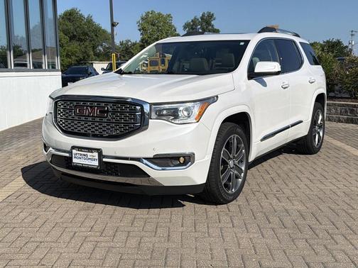 White Frost Tricoat 2017 GMC Acadia Denali