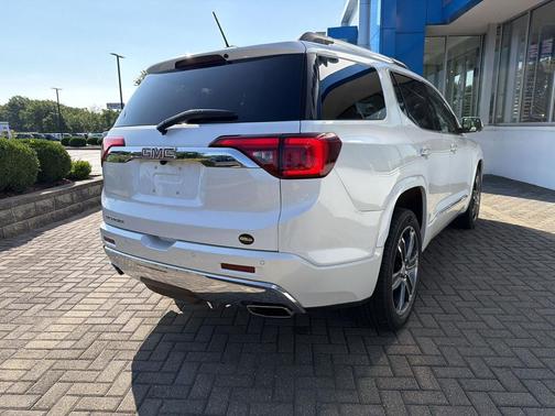 White Frost Tricoat 2017 GMC Acadia Denali