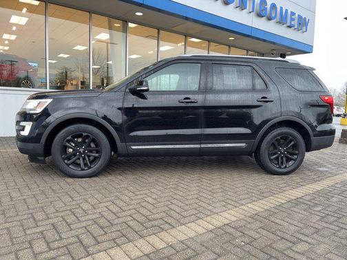 Shadow Black 2017 Ford Explorer XLT